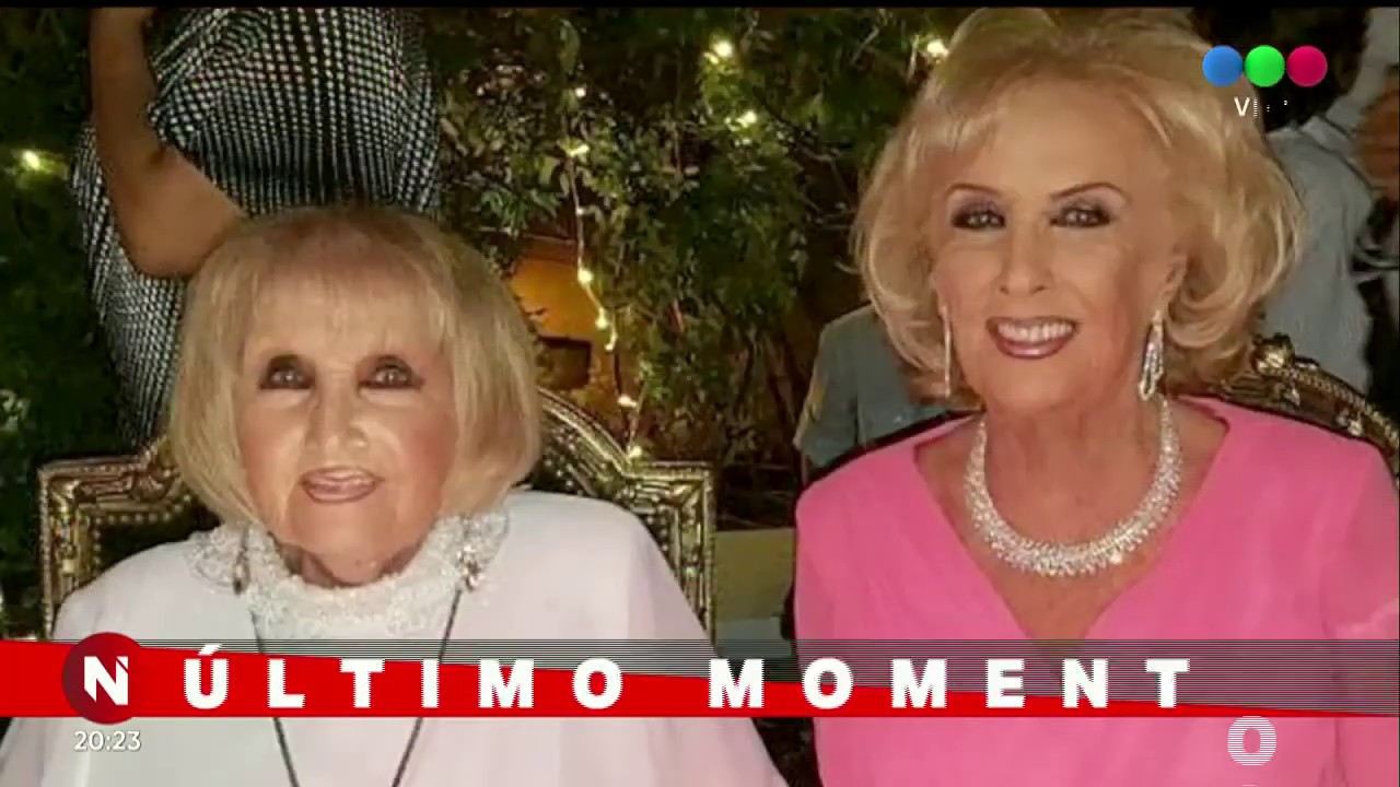 Murió Goldie, la hermana gemela de Mirtha Legrand - Telefe Noticias