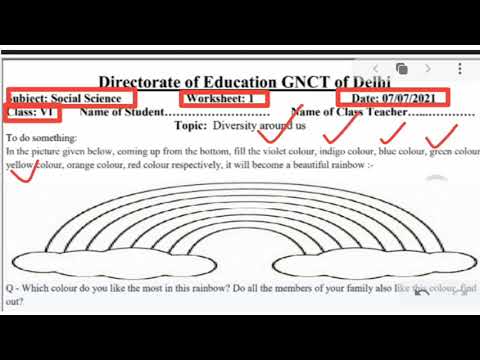 sst worksheet 1 class 6 english medium youtube