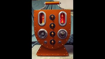 Scratch-Built Steam Punk Amp, Part 2: Cabinet Finishing, Chassis Construction,  Audio Testing