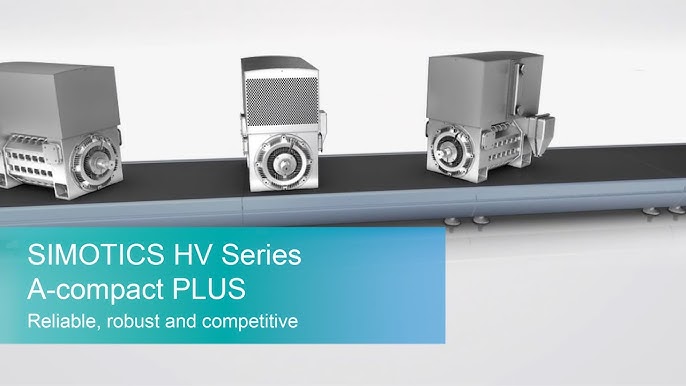 SIMOTICS HV and TN Series H-compact PLUS 2nd Gen. 