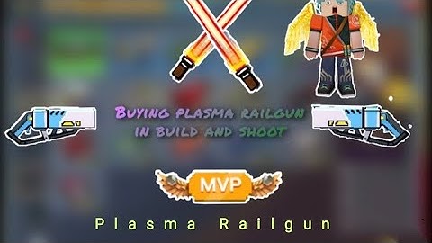 Buying Plasma Railgun Worth 330 coins - Build And Shoot (BlockmanGo)