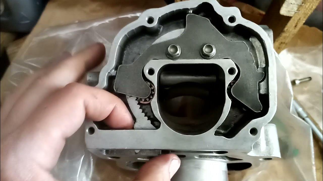 KTM 200 EXC Power valve mechanism temporary fix YouTube