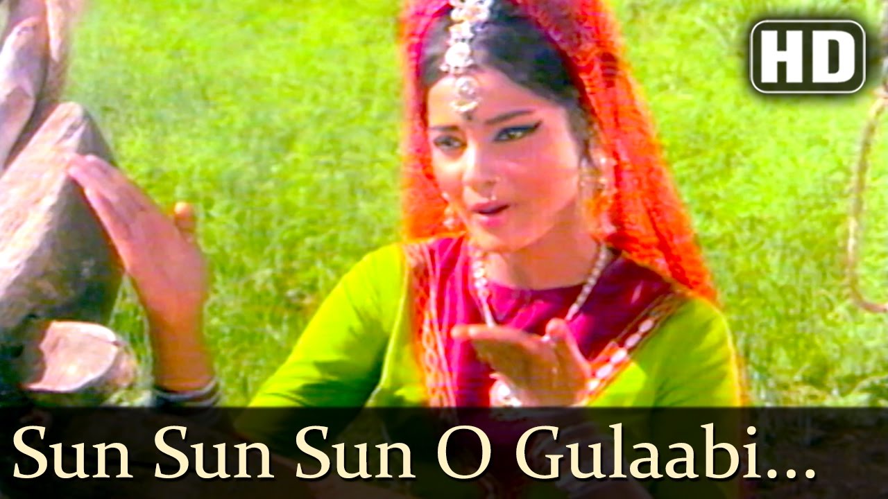 Sun Sun Sun O Gulaabi Kali HD  Sawan Bhadon Songs  Navin Nischol  Rekha  Filmigaane