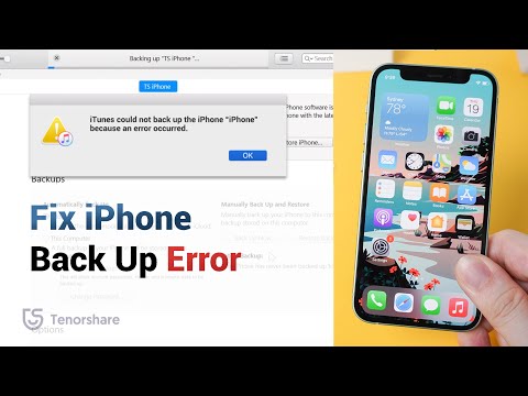 Fix: iPhone Backup Session Failed