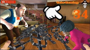 Scary Teacher 3D  ⚔️ PARTY NEVER ENDS Gameplay Walkthrough Part 34(Android, iOS)🛡️🔥