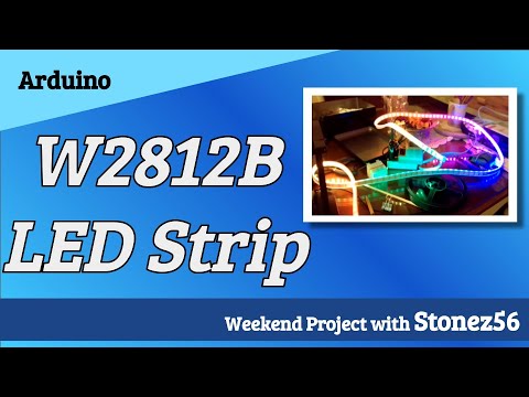 uitbreiden zuiger historisch Test Arduino and W2812B LED Strip - YouTube