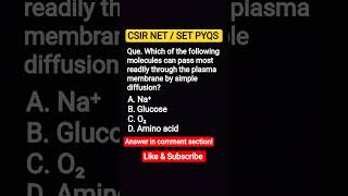 CSIR NET &amp; MH SET JULY 2026 #practice #questions #lifescience #pyq #unacademy
