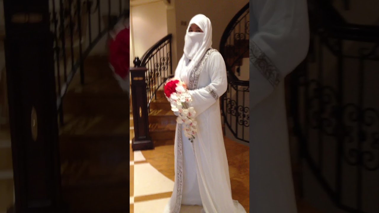 Beautiful in white (NIQAB)