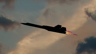 Lockheed SR-71 Blackbird Breaking the Sound Barrier - 3D