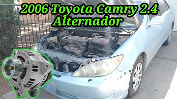 2006 Toyota Camry 2.4 Cómo cambiar el alternador ( How to change the alternator )