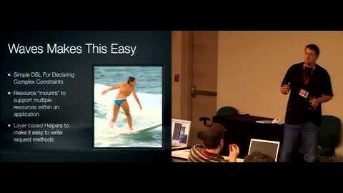 LoneStar RubyConf 2008 - Resource Driven Web Development with Waves