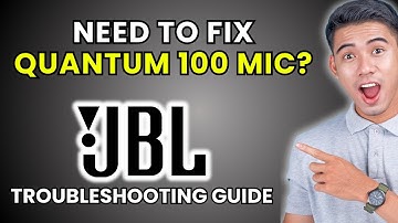 How to Fix JBL Quantum 100 Mic Not Working [2025 Method]