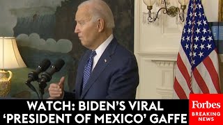 VIRAL GAFFE: Biden Refers To Egyptian President El-Sisi As 'President Of Mexico' At Press Briefing