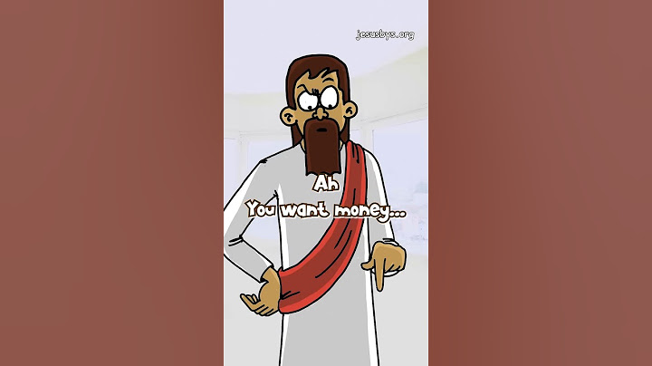 Jesus Gives Money This Way 👋💰 #jesus #money #slap #cartoon