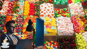 Crie uma Loja de Doces em Java, um Sistema de Bomboniere em Java. Backend Java na Prática. POO Java.