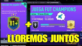 ESTOS PLAYER PICK NO tienen SENTIDO / TERMINANDO FUT CHAMPIONS - FIFA 21 en DIRECTO