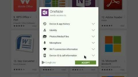 Install Office on Android
