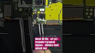 Honor 90 lite - crt-nx1 - testpoint frp/gmail bypass - chimera tool/unlock tool