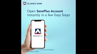 Alliance SavePlus Account Opening via allianceonline Mobile App screenshot 4