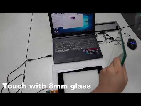 touch screen 12.1" capacitive touch with 8mm glass (Explosion proof)