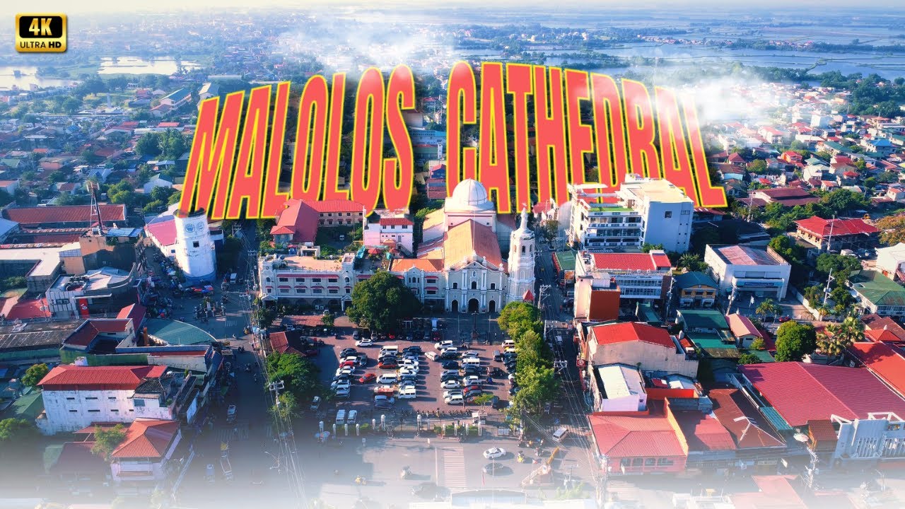 Malolos Cathedral/ Cinematic Drone Shot 2024