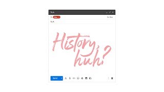 History, huh?