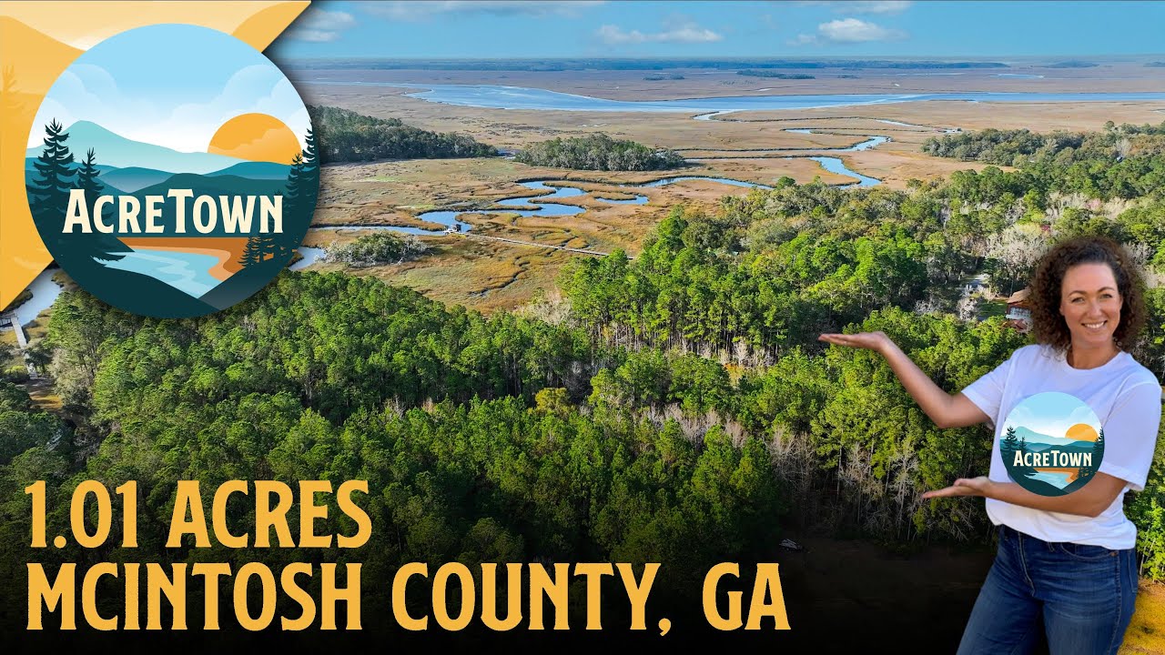 GEORGIA AIRPARK LAND  | 1.0 acres near River & Ocean | 5 mins to Dock | Pilots Special