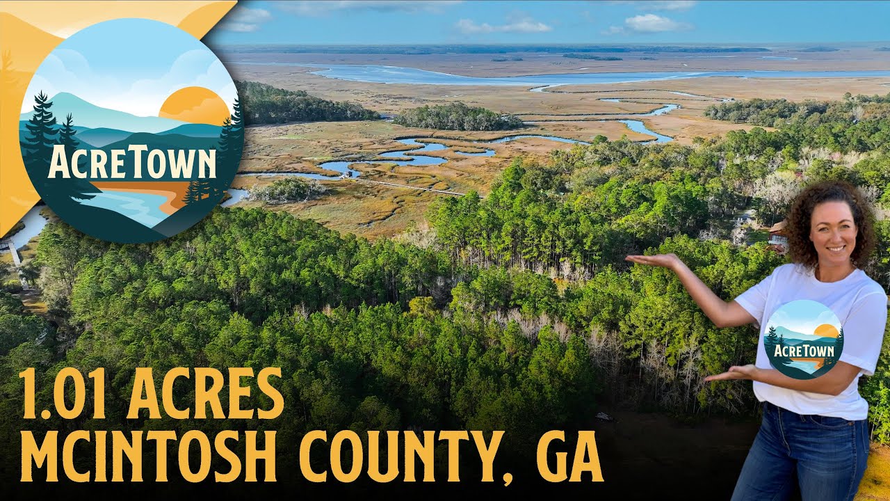 Owner Financed Land in Georgia | 1.0 acres near River & Ocean | 5 mins to Dock | Air Park Community