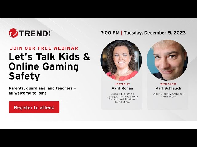 Online Gaming - Free Webinar for Parents 