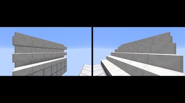 Tutorial: Compact, Tileable Wall-Double Stairs [Java 1.11+] (Schematic)