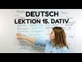 НЕМЕЦКИЙ. УРОК 15.  ДАТЕЛЬНЫЙ ПАДЕЖ - DATIV    #немецкий #deutsch #englifetv