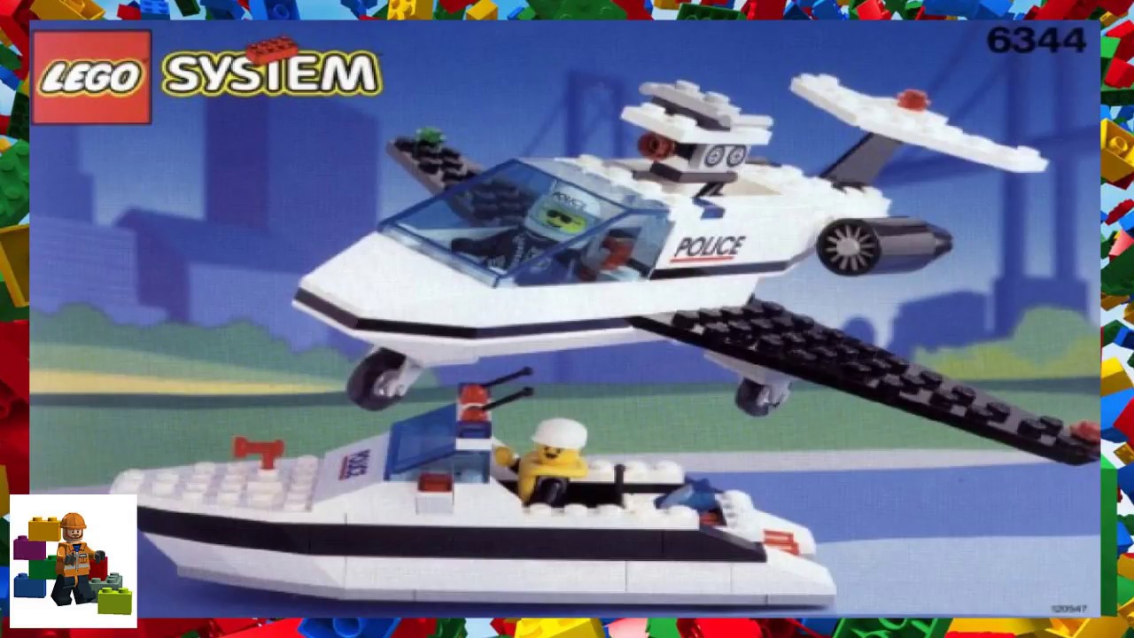 LEGO instructions - Town - Police - 6344 - Jet Speed Justice - YouTube