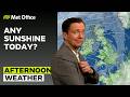 31/03/2026 -Sunny spells for some- Afternoon Weather Forecast UK – Met Office Weather