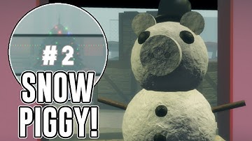 HOW TO GET THE CHALLENGE 2 BADGE & SNOW PIGGY MORPH IN PIGGY: TRAUMATIC EXPERIENCES! | ROBLOX