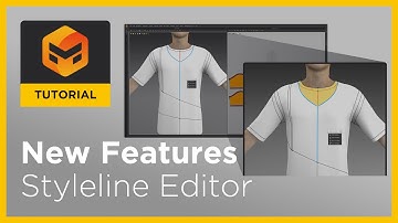 Marvelous Designer 12 New Features: Styleline Editor