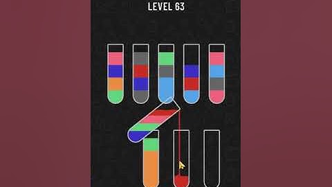 Water Sort Puzzle level 63 | Gameplay Mobile Games