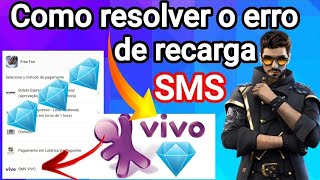 Como recarregar diamantes no Free Fire pelo SMS VIVO (Recarga Jogo)-  TecElmo 