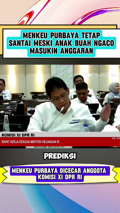 Download lagu Pak Purbaya Tetap Santai Saat Anak Buah Ngaco Masukin Anggaran #shorts #viralvideo