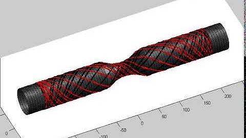 Computer simulation of the filament-winding process: concave geometry