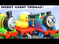 Thomas The Train becomes a Secret Agent in this Toy Train Story