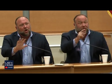 ‘I Don’t Apologize to You’: Alex Jones Snaps at Sandy Hook Lawyer