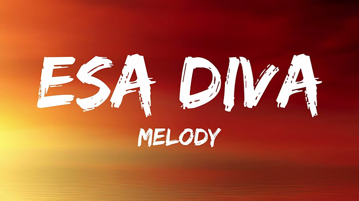 Melody - Esa Diva (Lyrics) Spain 🇪🇸 Eurovision 2025(RaaFi)