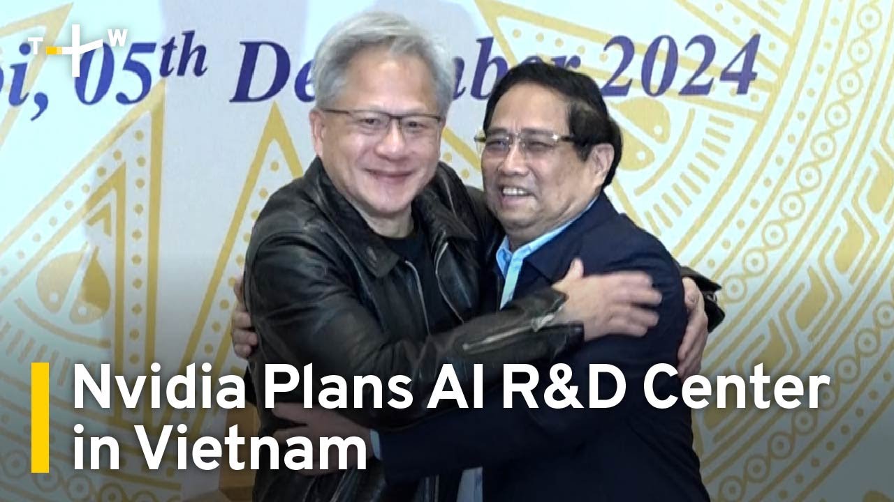 Outline Video Nvidia Signs Deal To Build AI Research Center in Vietnam|TaiwanPlus News