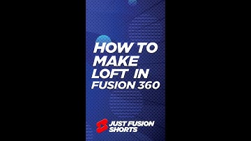 How to make loft in fusion 360