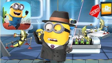 Minion rush Top Bananas Room collect robobananas ENDLESS RUN gameplay walkthrough android ios