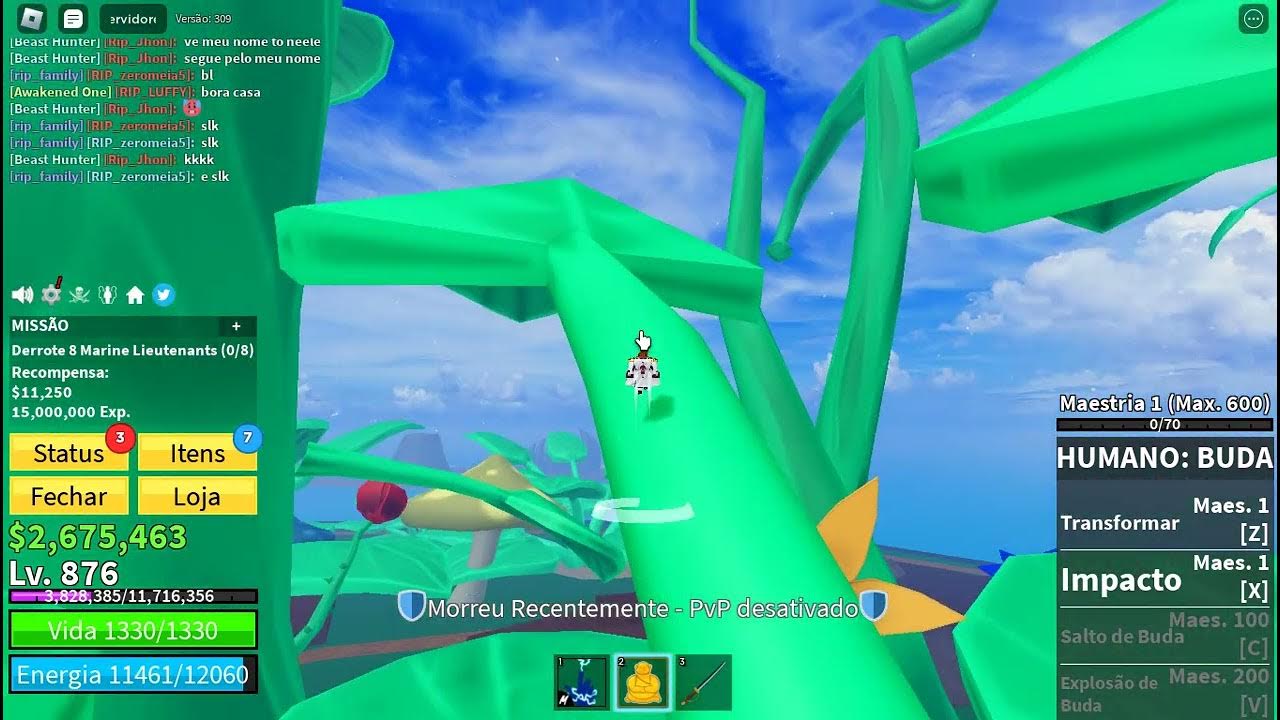 Chegada Aos Marine Lieutenants Blox Fruits Roblox YouTube