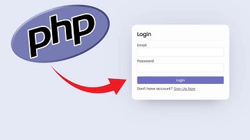 Форма входа и регистрации в HTML, CSS и PHP. Login and Registration form In HTML, CSS & PHP