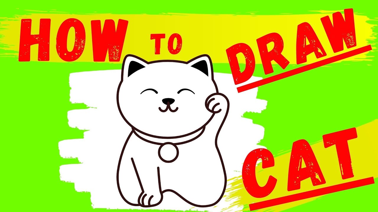 How To Draw A Kitten Easy Draw So Cute Cat Youtube