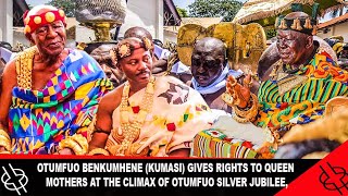 Otumfuo Benkumhene Kumasi Gives Rights To Queen Mothers At The Climax Of Otumfuo Silver Jubilee