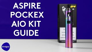 Aspire Pockex Starter Kit Guide